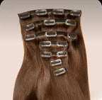 100 % Raw Vietnamesiskt Hår – Clip-ins