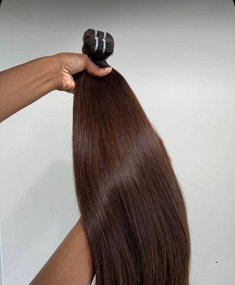 100 % Raw Vietnamesiskt Hår – Insytt Hår (Weft)